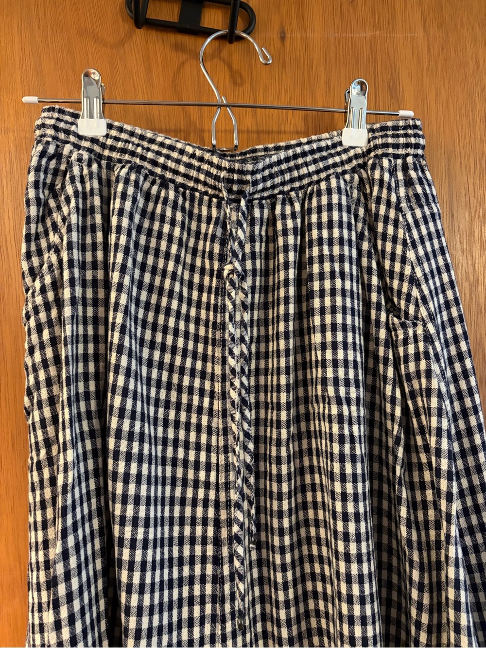 Max Studio, Gingham Maxi Skirt, Size M - Picture 3 of 5